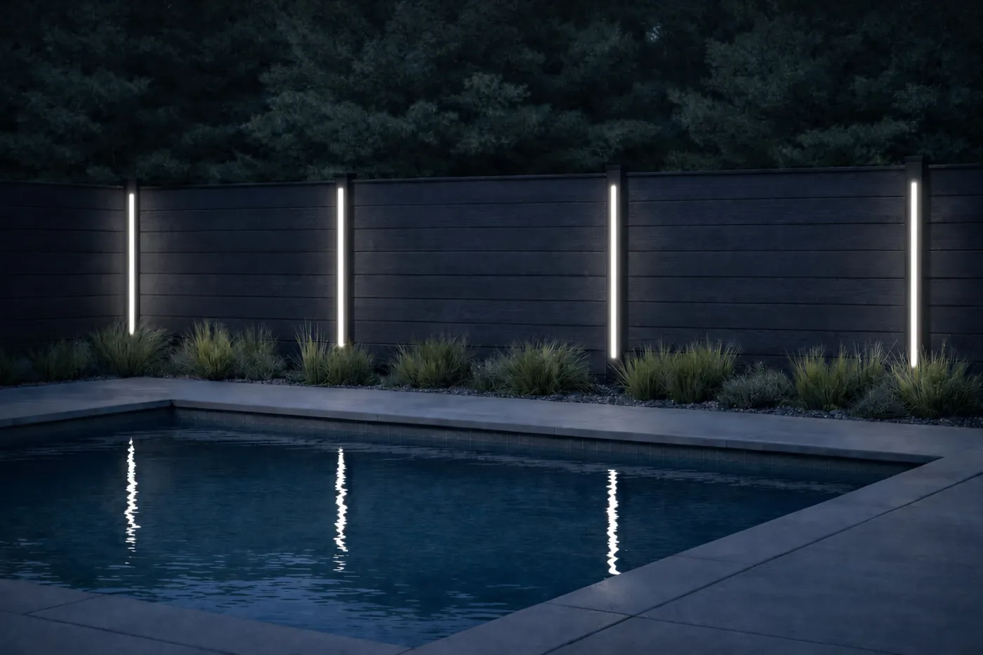 Integrated LED lighting